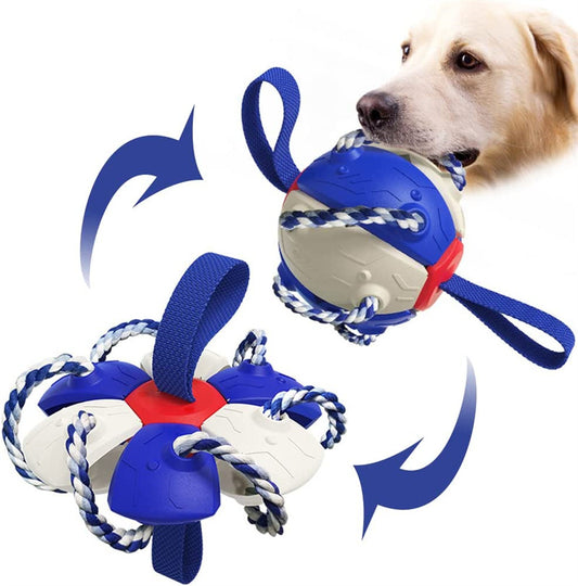 Interactive Dog Soccer Ball With Tabs